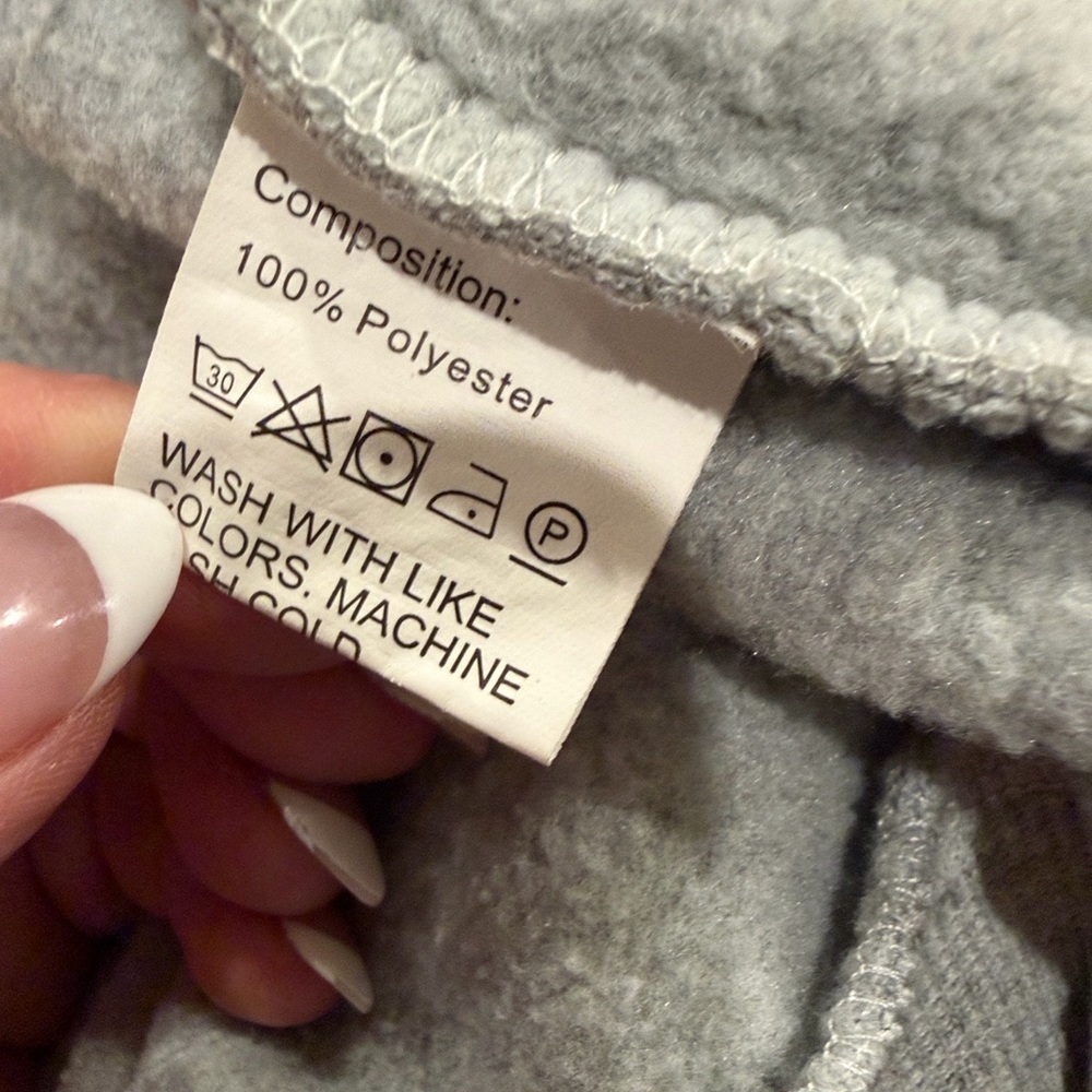 Gray Graphic Hoodie Skirt with SZA Sports Print - Picture 11 of 16